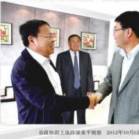 省政协副主席薛康来平视察