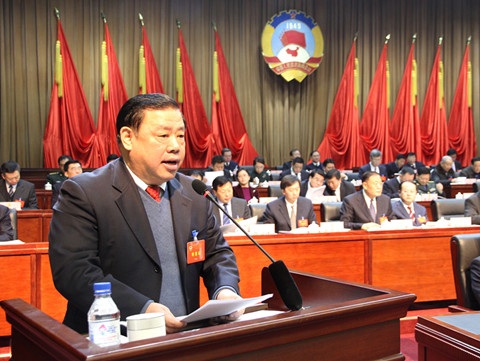 市委书记赵晓君在政协七届四次会议上讲话