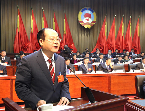 市长王振才作政府工作报告?
